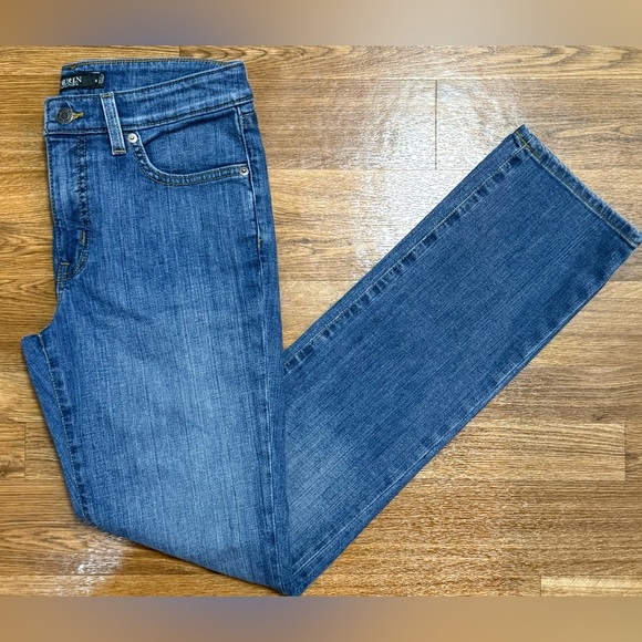 Lauren Ralph Lauren medium wash tall classic cut denim jeans size 6 32 inseam EC - Picture 9 of 9